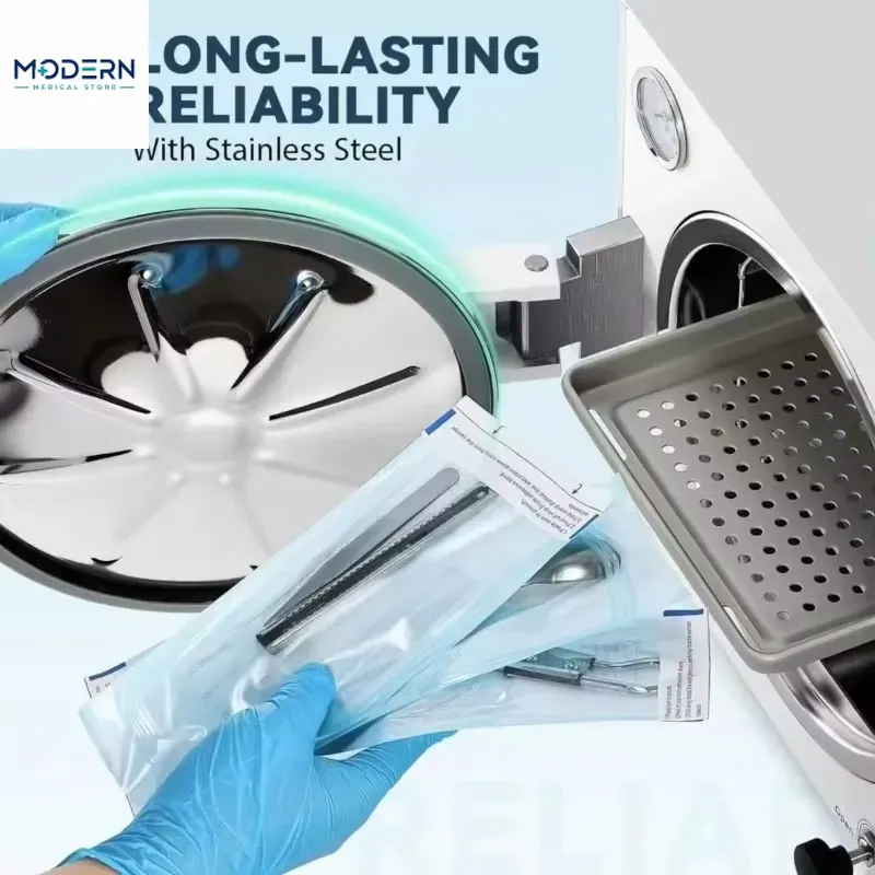 Dental Autoclave Sterilizer 18L - 2026 New, High Quality, 18L Vertical