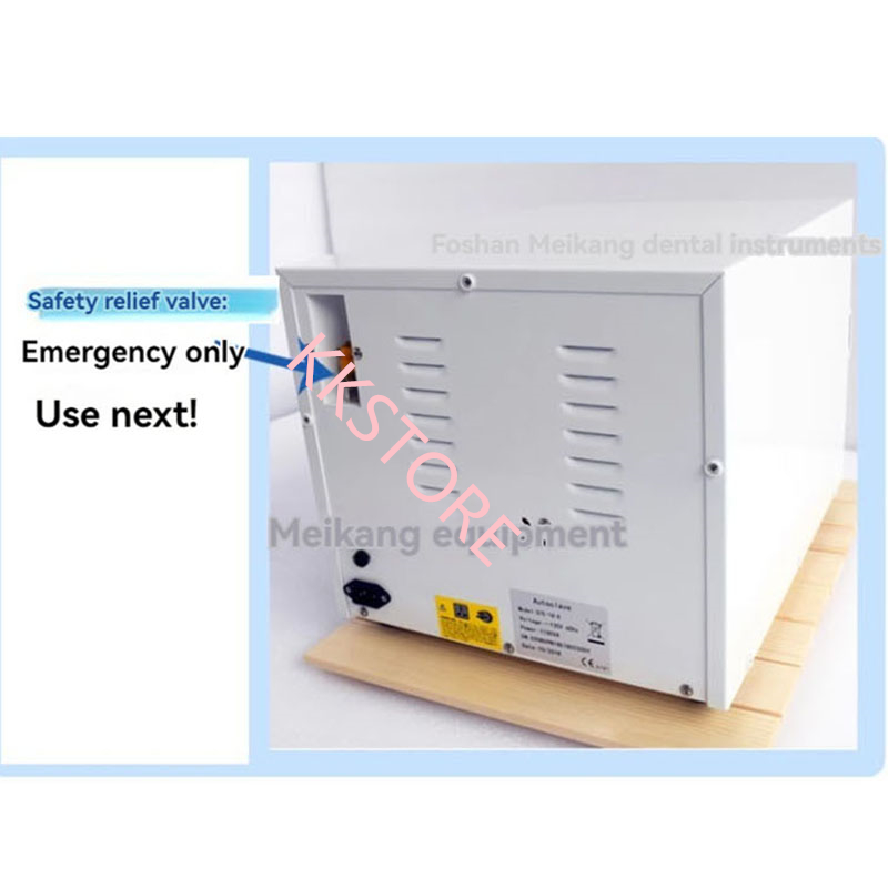 Dental Autoclave Sterilizer 18L - Dental Autoclave Vertical Sterilizer Portable Sterilizer