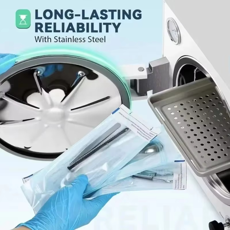 Dental Autoclave Sterilizer 18L - 18L Vertical Dental Autoclave Sterilizer Medical