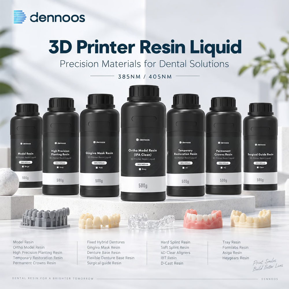 Dental 3D Printer Resin - 3D Printer Resin Dental Lab Model