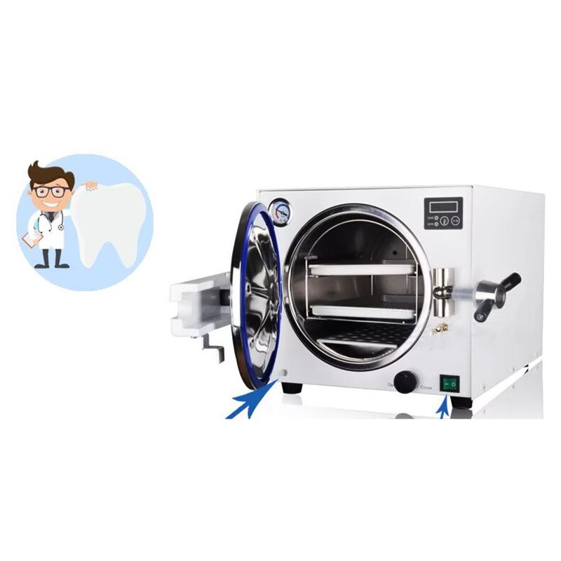 Dental Autoclave Sterilizer 18L - 14L/18L Vertical Portable Dry Heat Autoclave