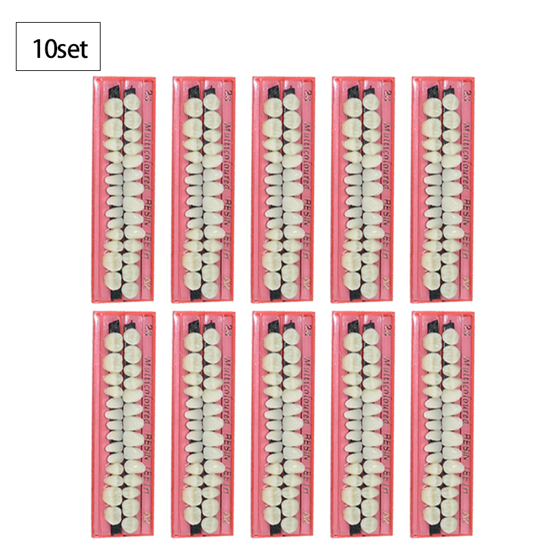 Dental 3D Printer Resin - 28 Teeth Dental Resin Denture Set