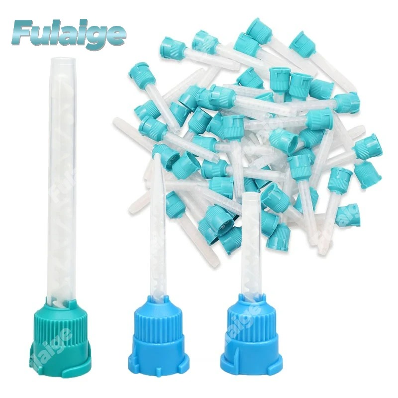 Dental Impression Material Kit - Intraoral Mixing Tips Kit 50/100PCS Disposable
