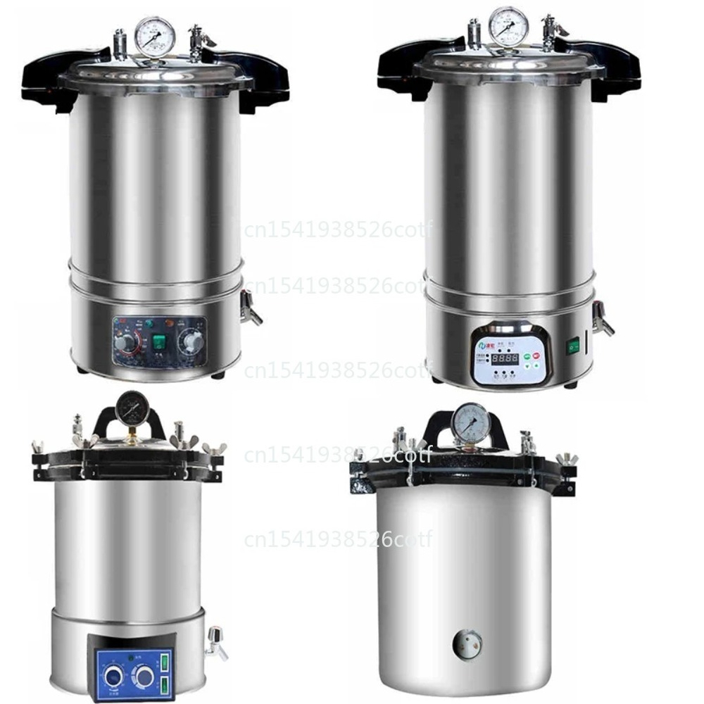 Dental Autoclave Sterilizer 18L - 18L/24L Stainless Steel Automatic Steam Sterilizer