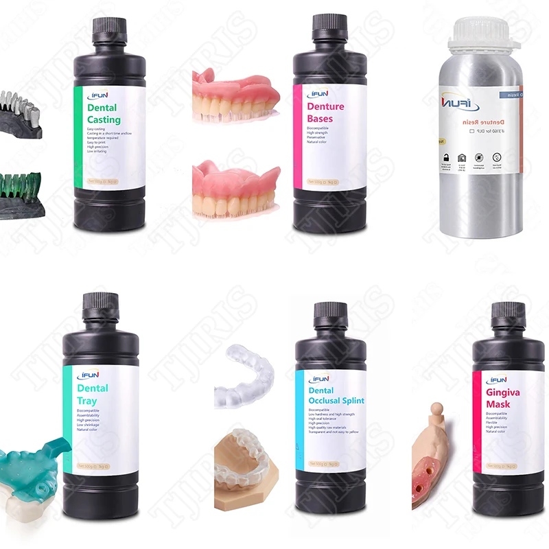 Dental 3D Printer Resin - IFUN 1kg 3D Printer Resin for