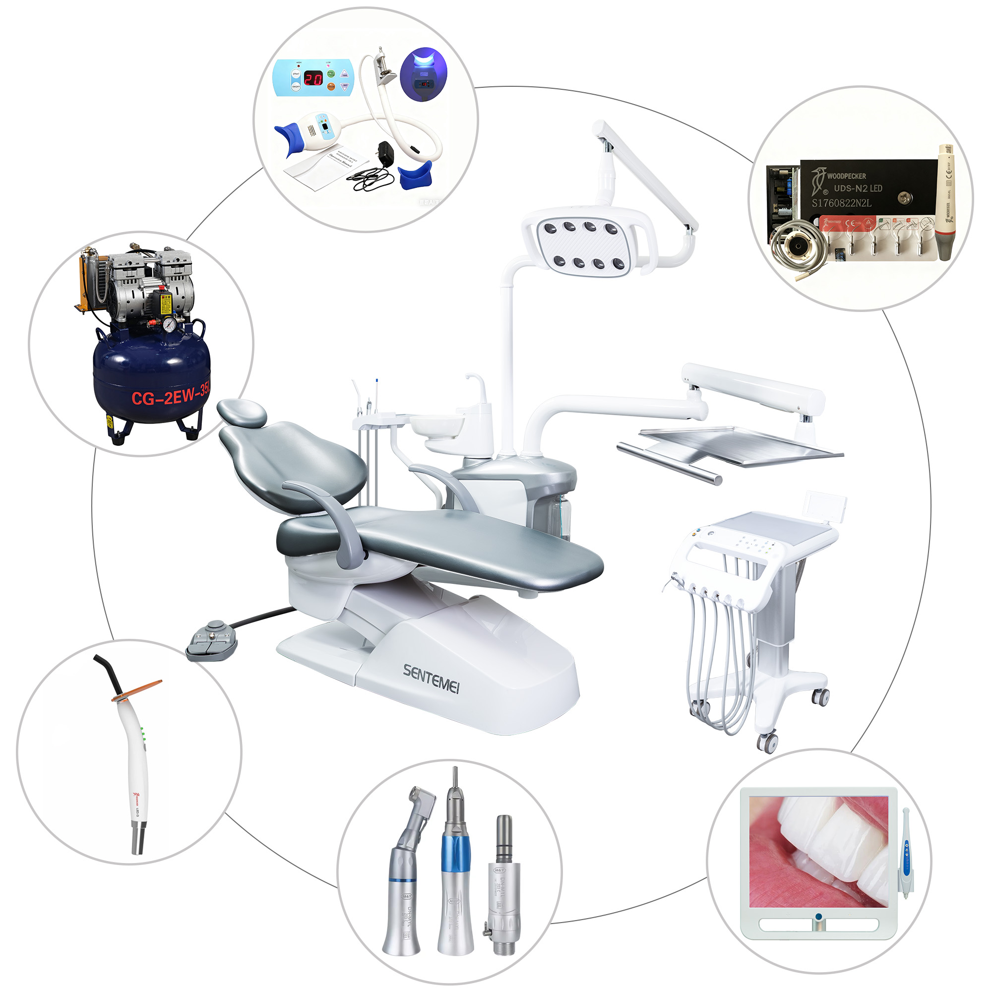 High Quality Dental Chair Comp - Dental Chair Unit Complete 评论和价格