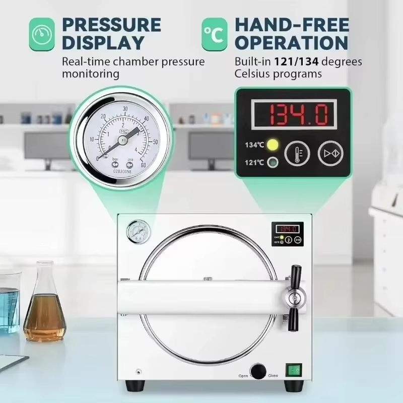 18L Vertical Dental Autoclave  - Dental Autoclave Sterilizer 18L 评论和价格