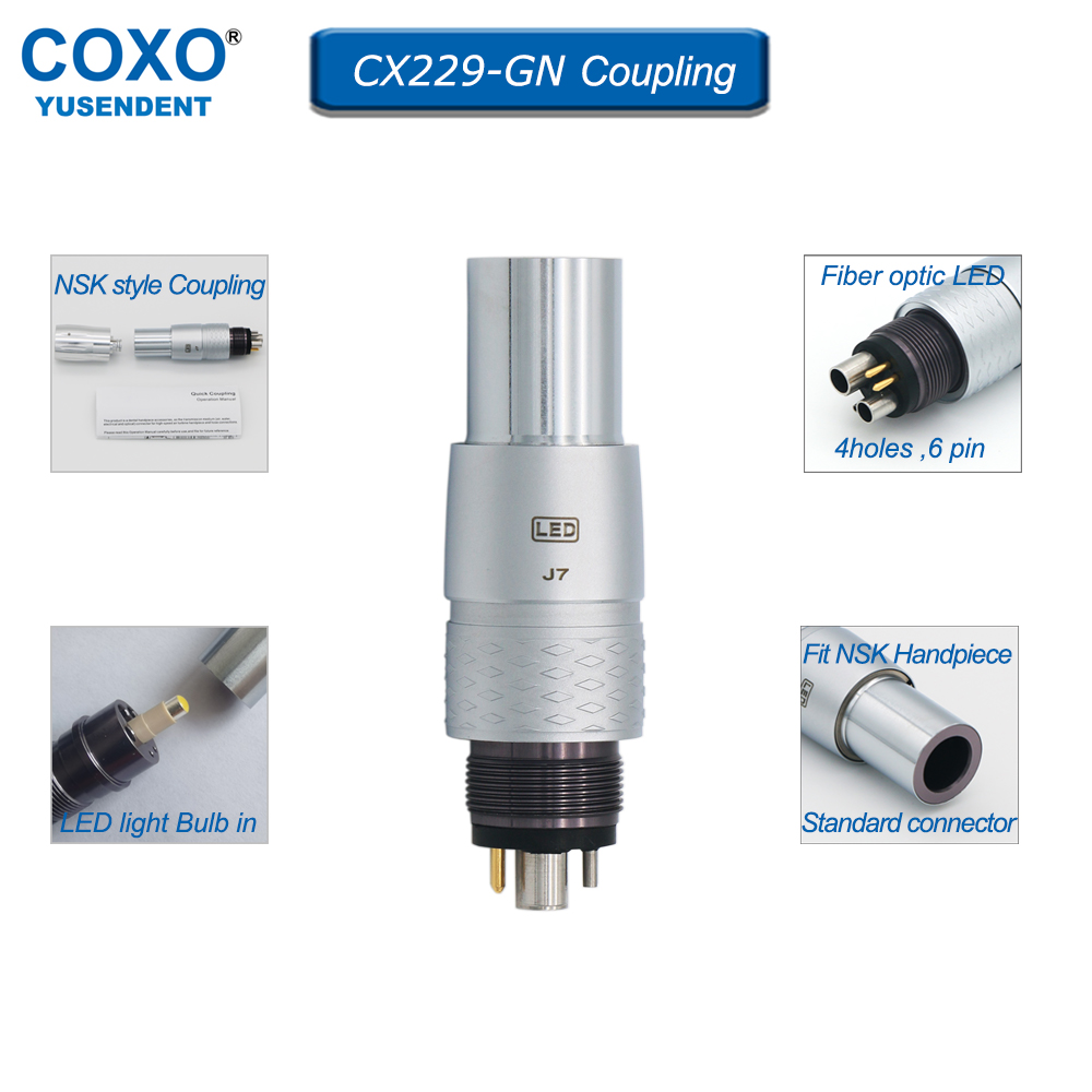 COXO Dental Quick Coupling LED - Dental Handpiece Low Speed 评论和价格