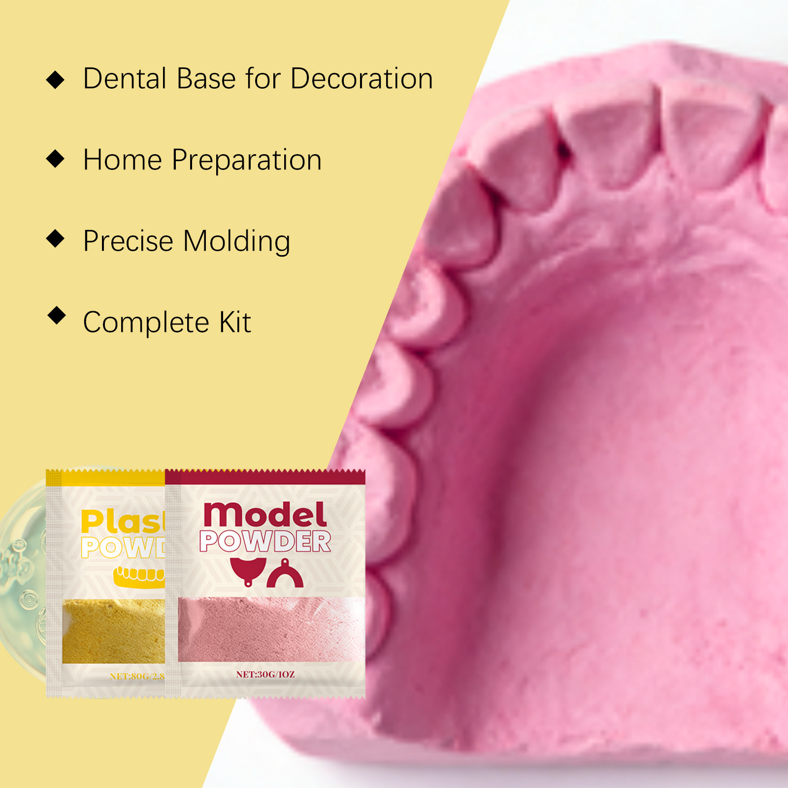 Teeth Model Kit Diy Impression - Dental Impression Material Kit 评论和价格
