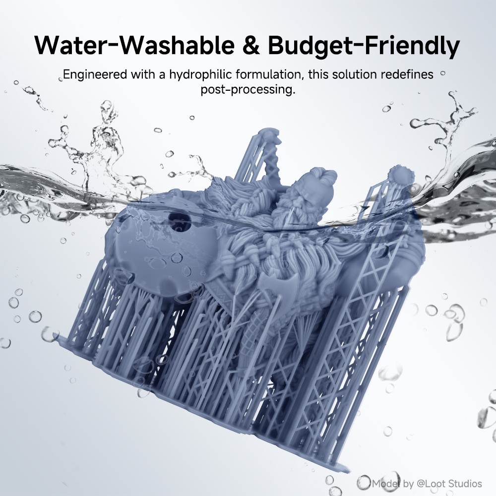 ANYCUBIC Water-Wash Resin For  - Dental 3D Printer Resin 评论和价格