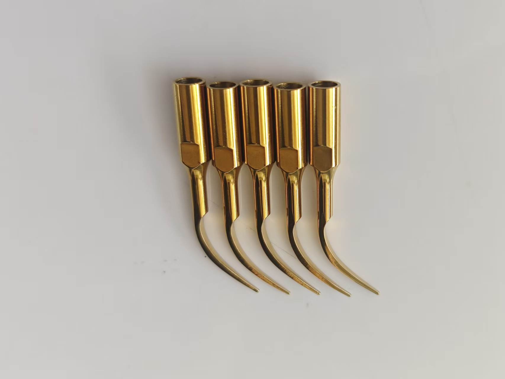 5Pcs Titanium Gold Dental Ultr - Dental Ultrasonic Scaler 评论和价格