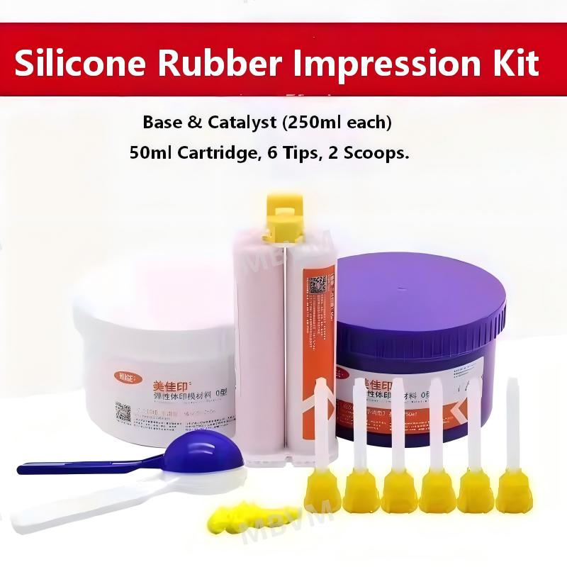 1Set Dental Silicone Impressio - Dental Impression Material Kit 评论和价格